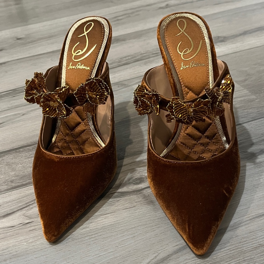 Sam Edelman Amelie Velvet Mules